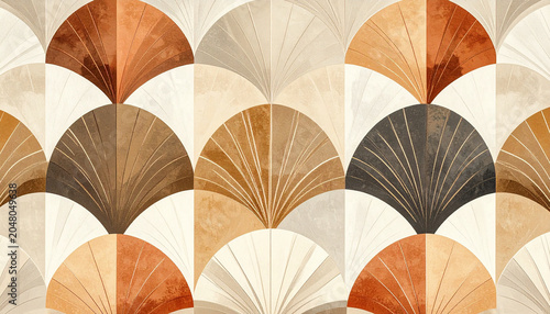 Minimal japanese geometric pattern background texture for design use 2