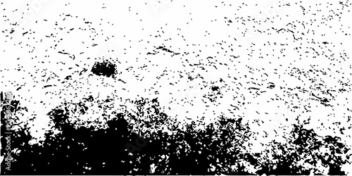 Εκτύπωση καμβά Abstract grunge texture overlay in black and white with abstract distressed background monochrome weathered artistic speckled fragment contrast material imperfection backdrop