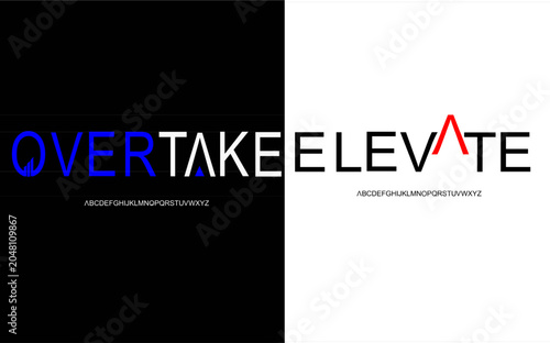 Konstfotografi This font can be used for modern graphic design