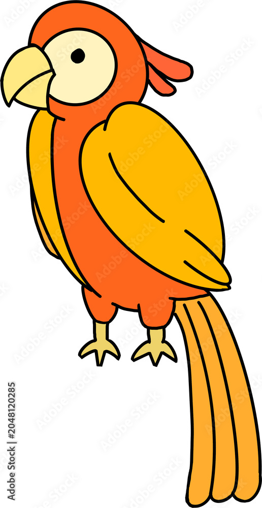 Fototapeta premium Cute Parrot