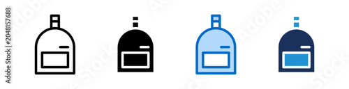 Foto Glucose Meter Icon Collection With Multiple Styles