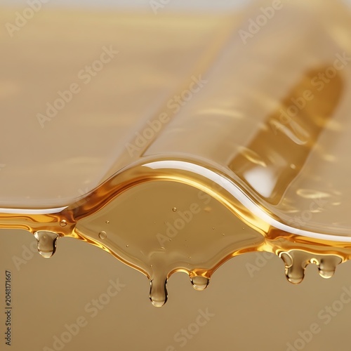 Close-up of a spider hanging from a thin thread.