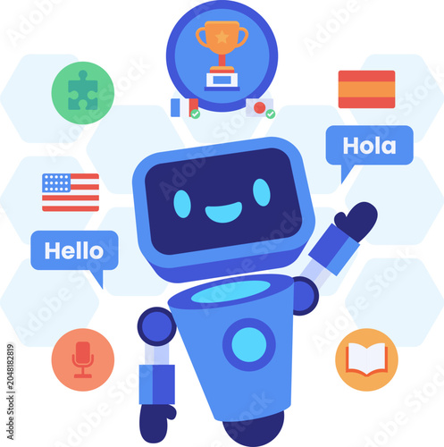 AI Language Learning Chatbot with Multilingual Learning Platform