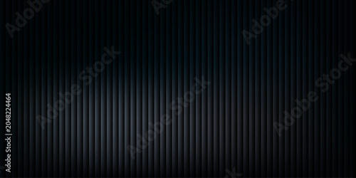 Blue glowing vertical lines abstract pattern backdrop light rays shining through dark slatted wall texture glowing gradient design elements for modern digital art presentation surface graphic style.