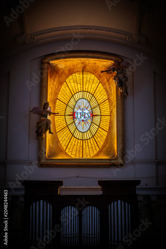 Εκτύπωση καμβά imagener religiosas dentro de una iglesia catolica