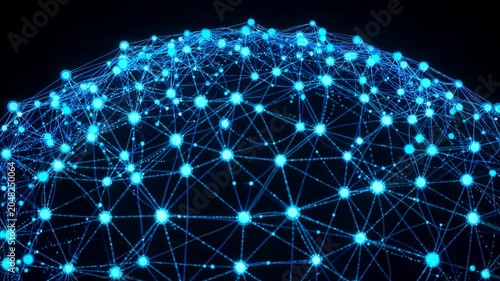 Neural Connections Brain Network AI 4K 04