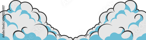 Comic Cloud Footer 