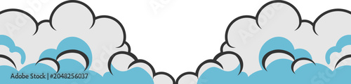 Comic Cloud Footer 