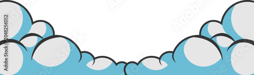 Comic Cloud Footer 
