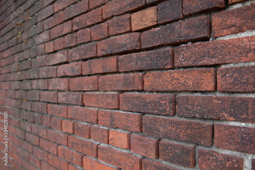 Cuadro en lienzo Bricks on wall texture background