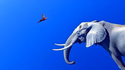 real flying elephant