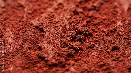 Red Velvet Fabric Texture Background Macro Close Up