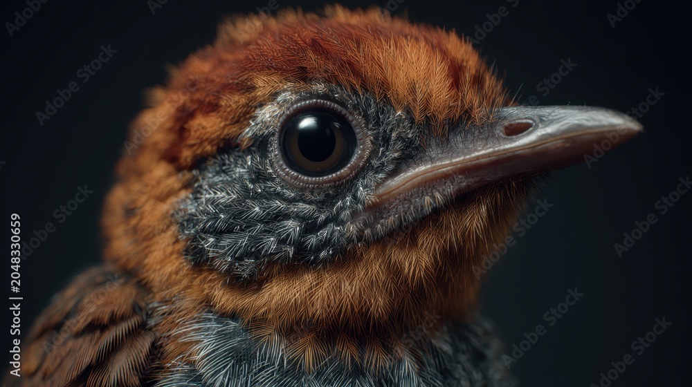 Fototapeta premium Close Up of Bird, Wildlife Photography, Perfect Focus, Stunning Detail