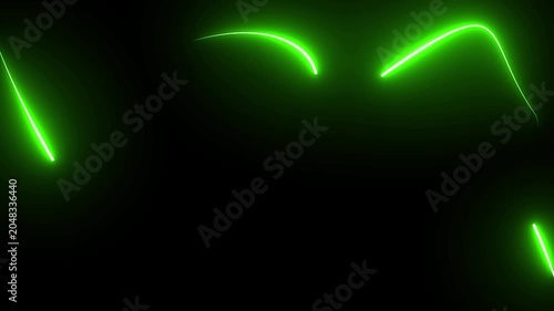 glowing neon sign