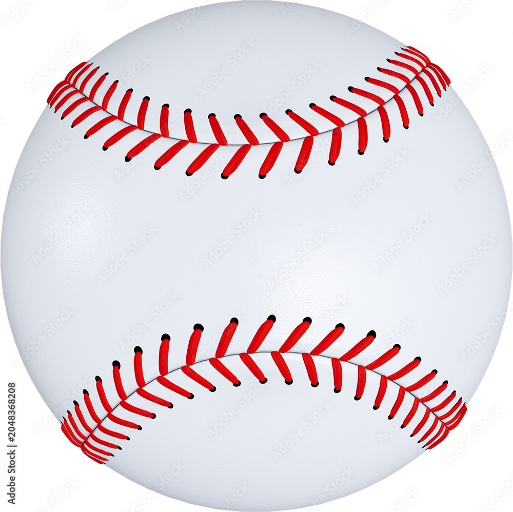 Obraz premium Baseball Ball Isolated on Transparent Background