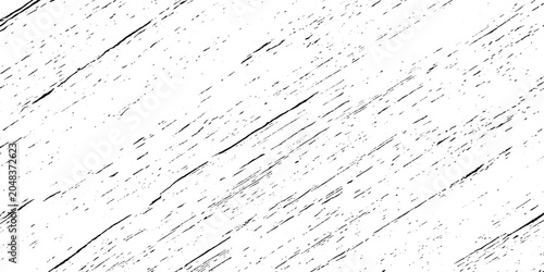 Schilderij op canvas Grunge texture background with diagonal scratches and scuffs on white vector ill