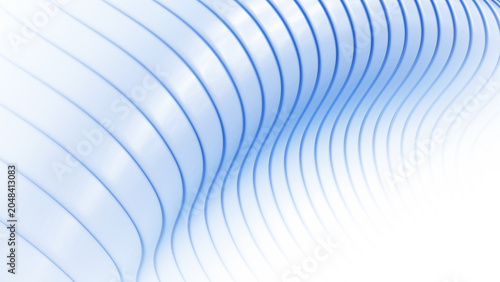 White blue striped pattern background with copy space, abstract background for business presentation.