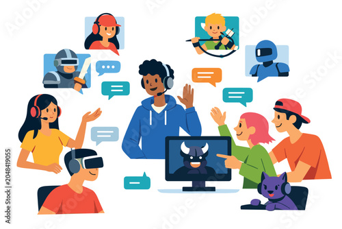Gaming Community with Players Interaction and Chat