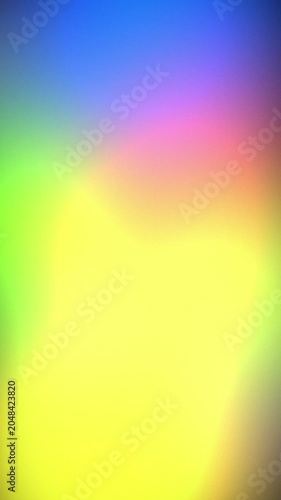 Neon Abstract Motion Background with Bright Dynamic Shapes
