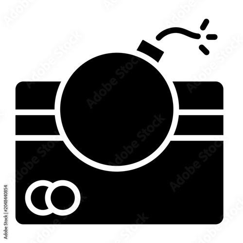 Bilde på lerret Debt Icon