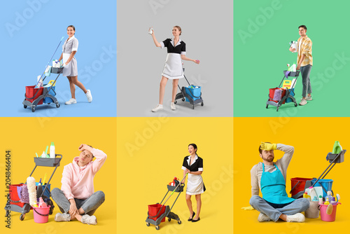 Group of young people with ...