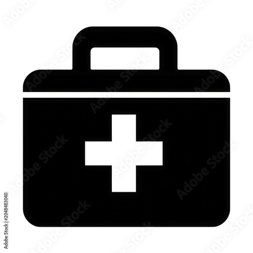 First Aid Kit Icon Outline Vector Isolated