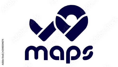 Modern Logo for a Navigation or Mapping Service