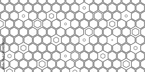 Foto Circular Halftone Pattern Concentric Circles Frame Vector Red Black Colour Abstract Background
