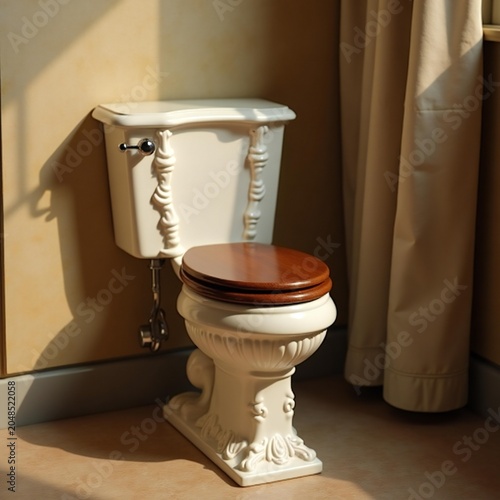 lamp on the table
