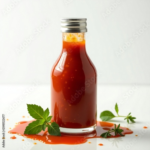 tomato sauce and basil
