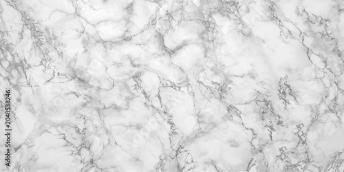 Foto A white marble surface with intricate grey veins creates a sophisticated and elegant background, perfect for adding a touch of luxury