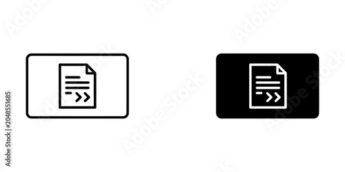Photos Document file icon set with code snippet symbol document programming software