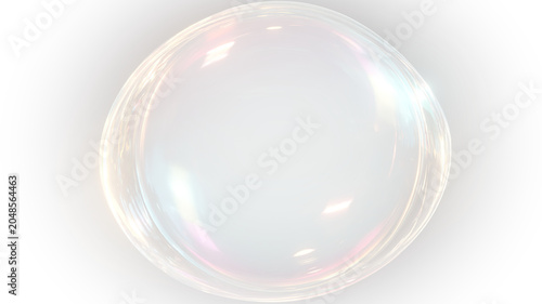 Фотография Floating bubble set png vector with glossy round spheres, clean water effect, transparent liquid orbs and abstract decorative background design