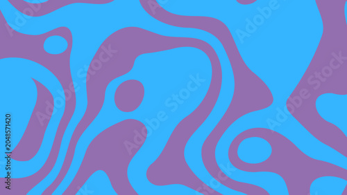 Warm Flow Abstract Background