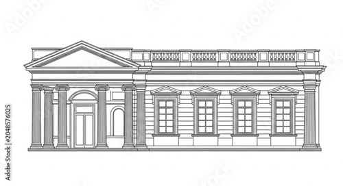 vector illustration of a house