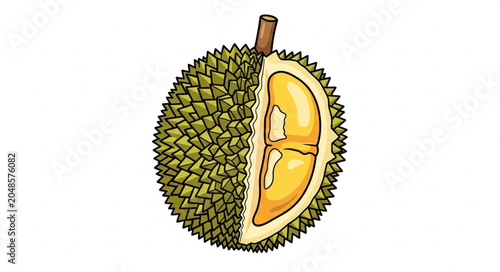 vector illustration of an illustration of an apple and a