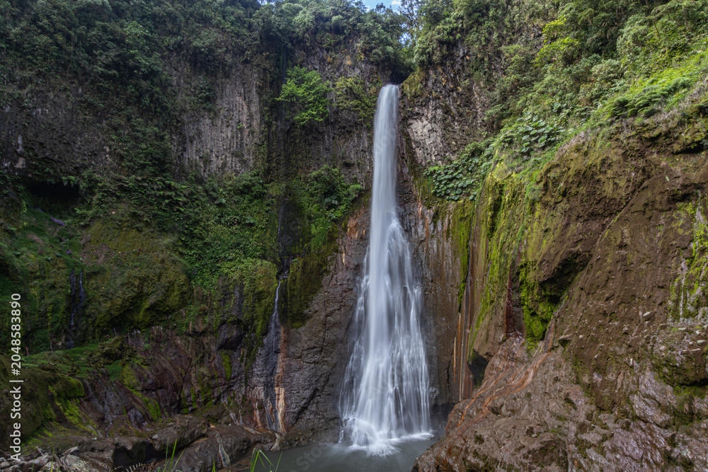 Obraz premium Catarata Del Toro Waterfall in Costa Rica