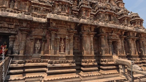 Airavatesvara Temple is a Hindu temple of Chola architecture located in Darasuram, Kumbakonam, Thanjavur, South India, Tamil Nadu. UNESCO World Heritage Site. archaeological monument. King Rajaraja.