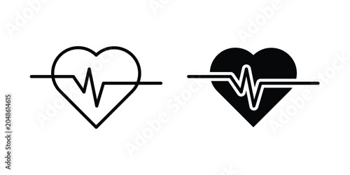 Heart rate icon