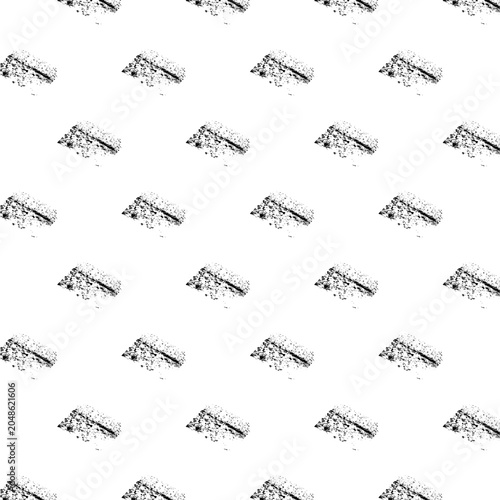 seamless pattern with doodle arrows texture all over pattern vector illustrations