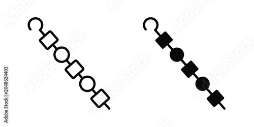 Konstfotografi Skewer icon for web and app design, design element.