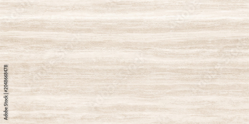 Canvas Print A close-up macro photograph captures the intricate, linear texture of a light beige travertine stone surface, revealing its natural porous patterns and subtle color variations