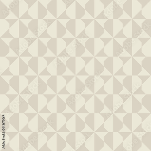 Fotografie Beige and cream geo abstract  - wallpaper, fabric, home décor, pattern