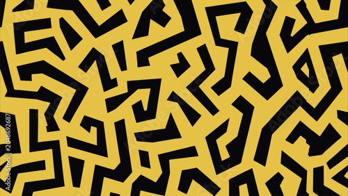 Obraz na płótnie Contrast Geometric Pattern Background