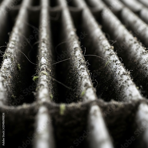 Close Up View of Worn Weathered Wooden Planks Texture.