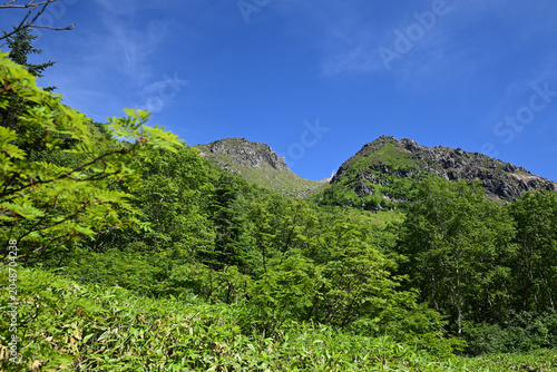 Climbing Mt. Yakedake, Nagano, Japan
