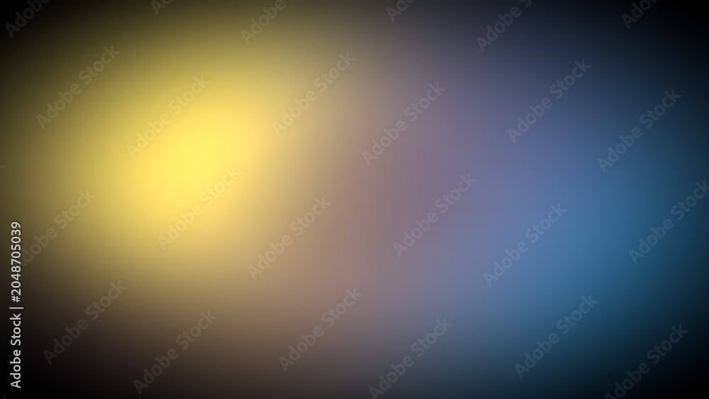 Fototapeta premium Soft color gradient background with yellow, pink, and blue abstract light blend