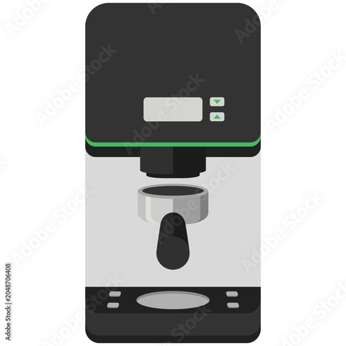 Картината върху платно Professional automatic coffee tamper for achieving perfectly level and consisten