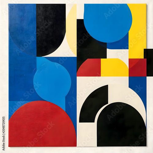 Mid-Century Modern Abstract Painting