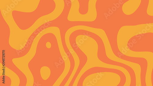 Warm Flow Abstract Background